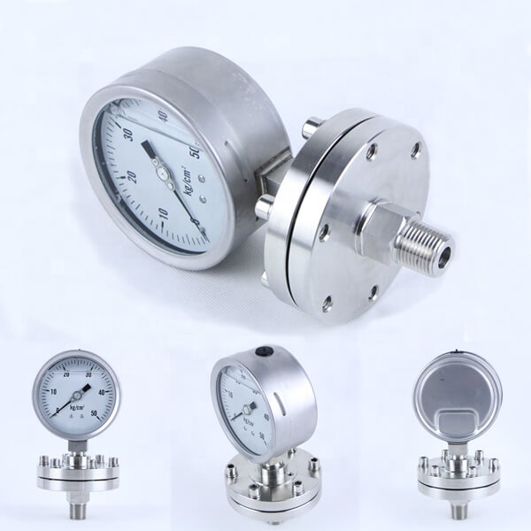 best diaphragm seal pressure gauge supplier Hiltech